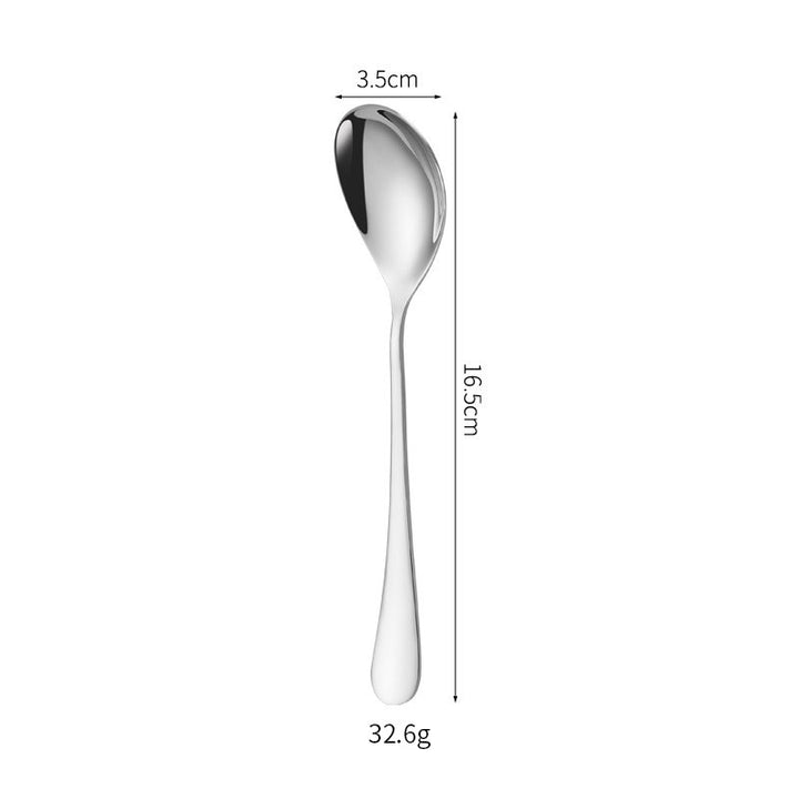 Elegant teaspoon with ergonomic design and shiny surface Stornfield