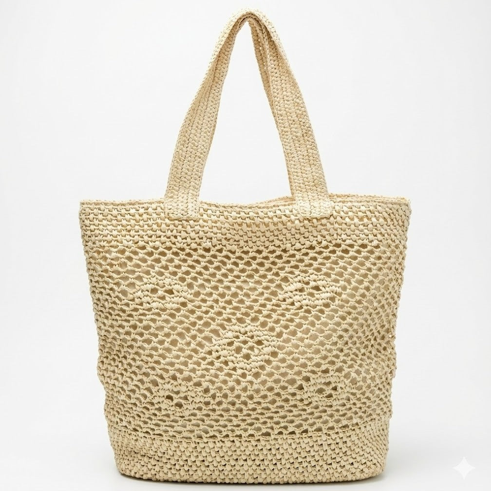 Handwoven tote bag with modern patterns Stornfield