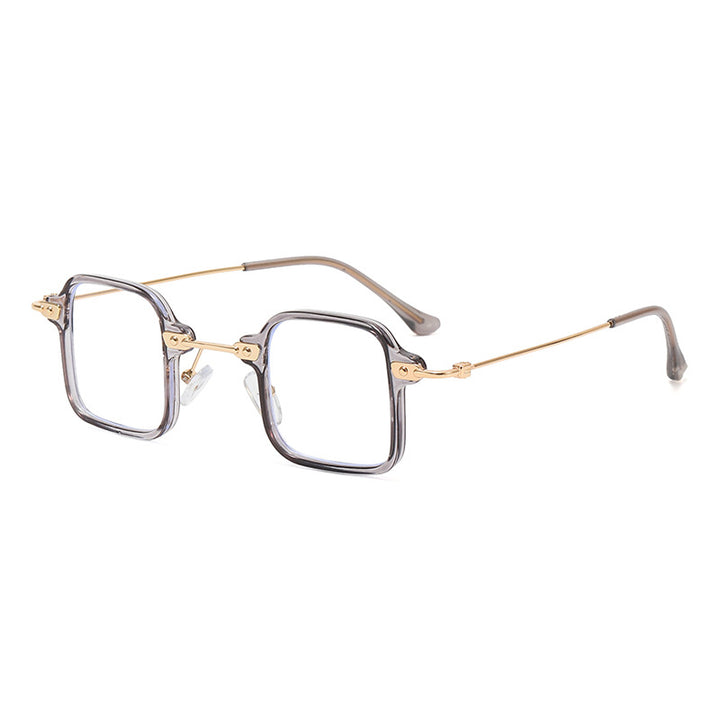 Ladies square fashion sunglasses with stylish metal frame Stornfield