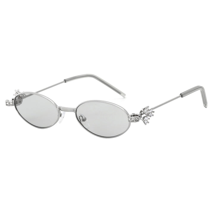 Women's Designer Sunglasses with elegant, mirrored frame and stylish embellishments Stornfield