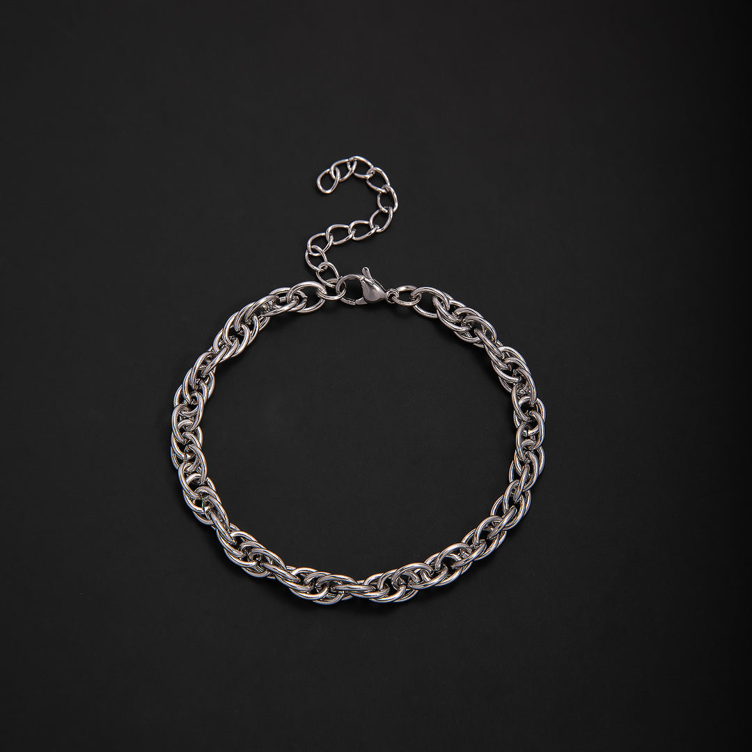 Textured Chain Link Bracelet Stornfield