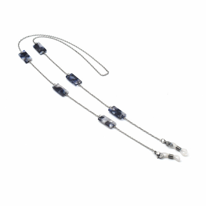 Elegant Bead-Accented Eyewear Holder Chain Stornfield