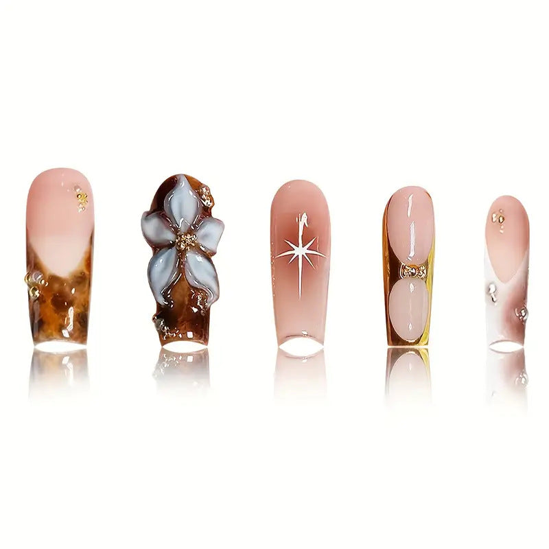 Artistic Luxury Press-On Nails Stornfield