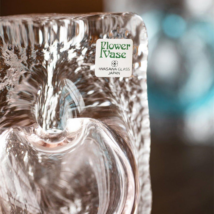 Japanese Iwasawa Handcrafted Ocean Heart Glass Vases | Stornfield