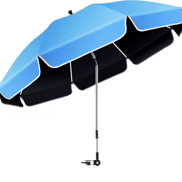 Women’s sturdy beach sunshade umbrella with adjustable mounting system Stornfield