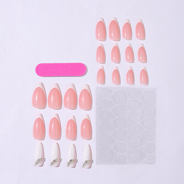 Artificial nail set with luxurious 3D embellishments Stornfield
