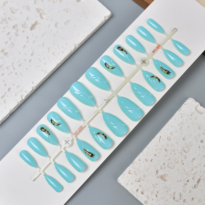 Stylish Decorative Press-On Nail Set Stornfield