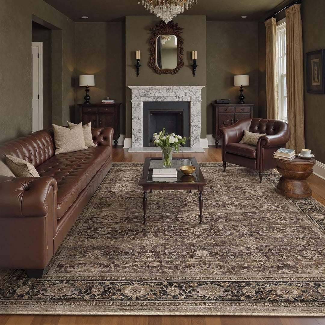 Elegant Textured Area Rug