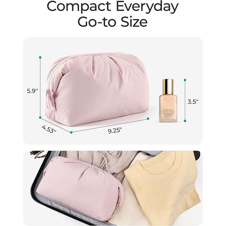 Cosmetic organizer bag with elegant design and multiple compartments Stornfield