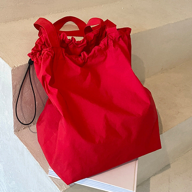 Lightweight Drawstring Tote Bag