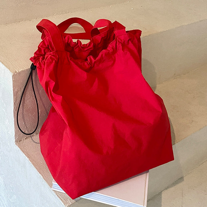 Lightweight Drawstring Tote Bag