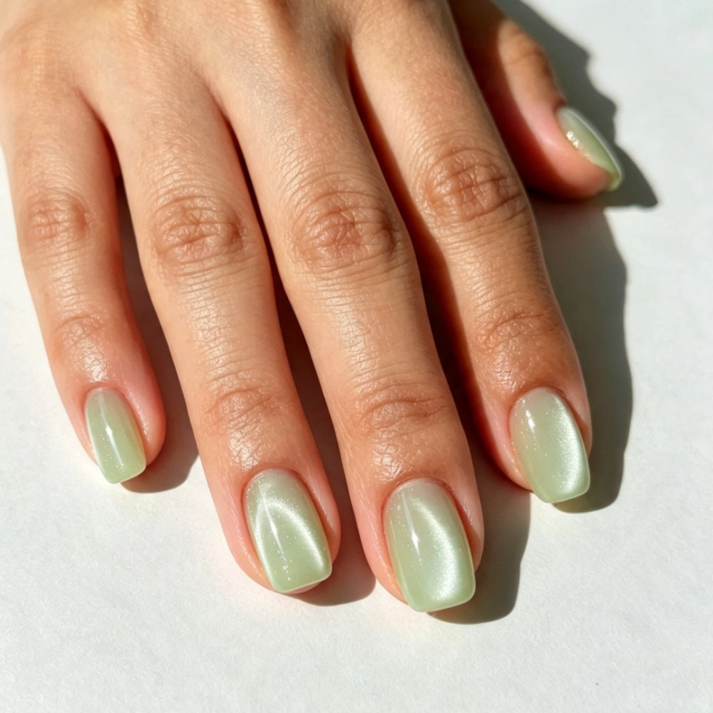 Artifici Nails with Elegant Satin Finish and Modern Design Stornfield