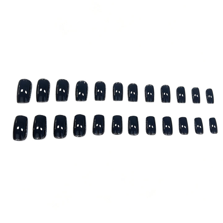 Elegant Rhinestone-Trimmed Gel Nail Enhancements Stornfield