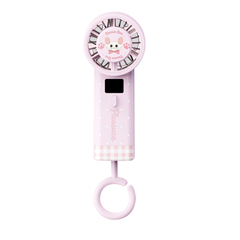 Penguin-Themed Handheld Fan Stornfield