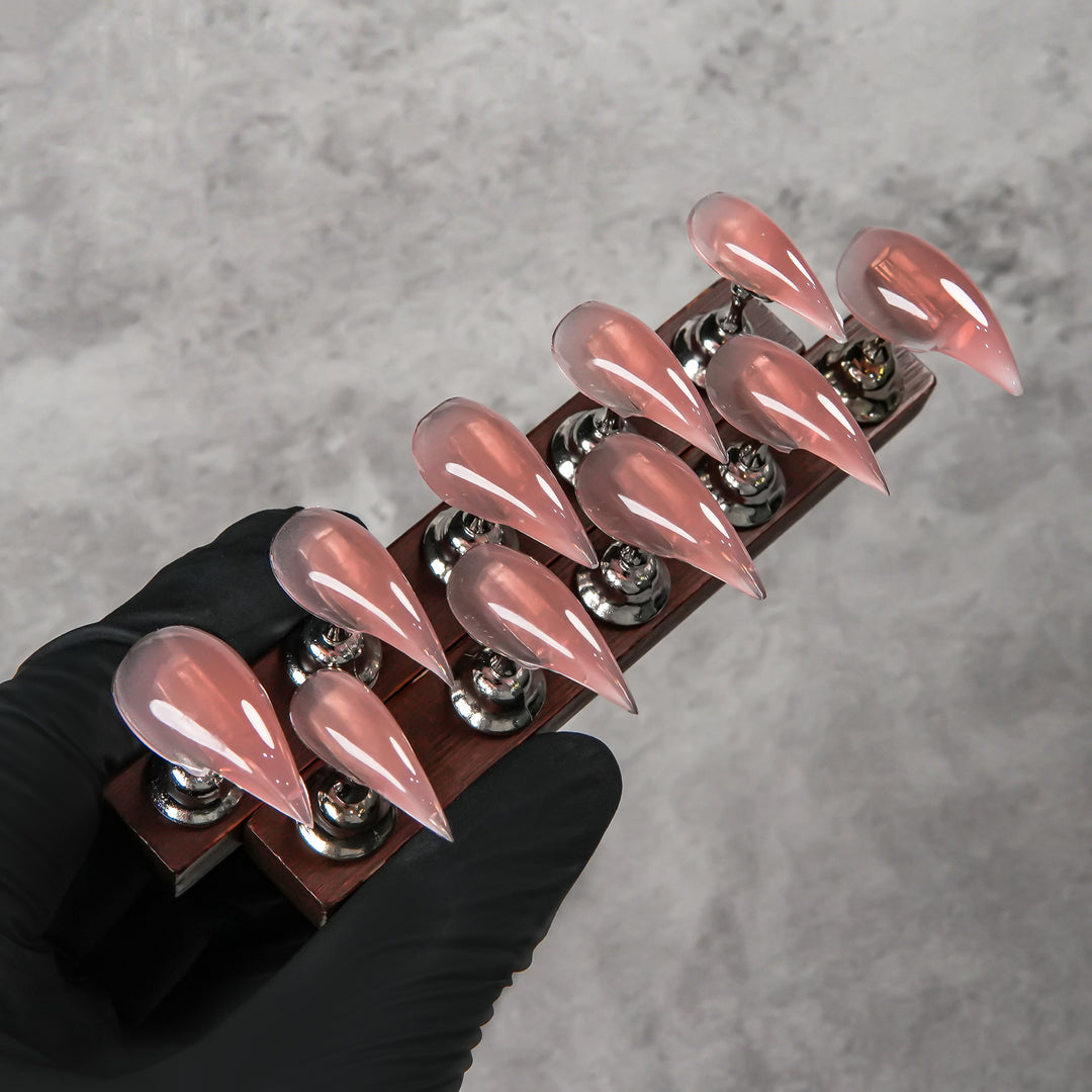 Premium Stiletto Press-On Nails with Glossy Finish