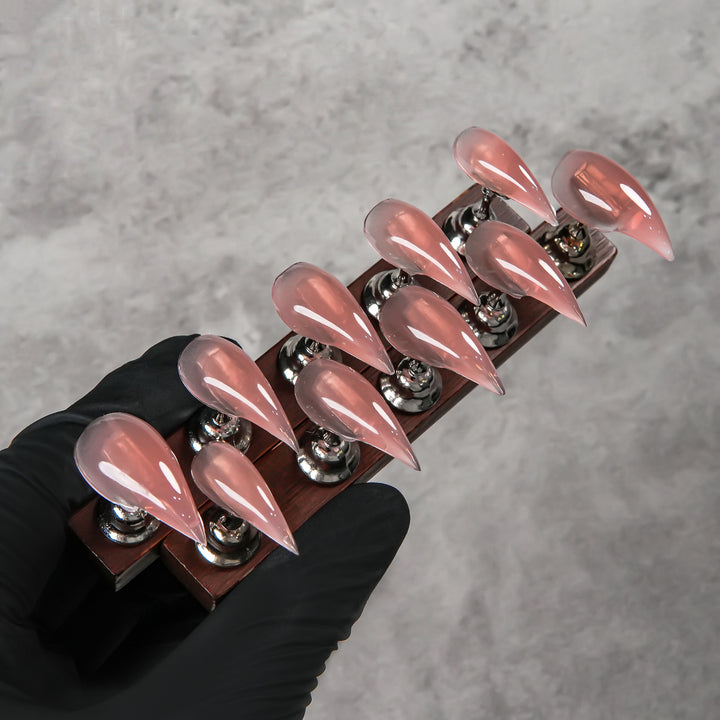 Premium Stiletto Press-On Nails with Glossy Finish