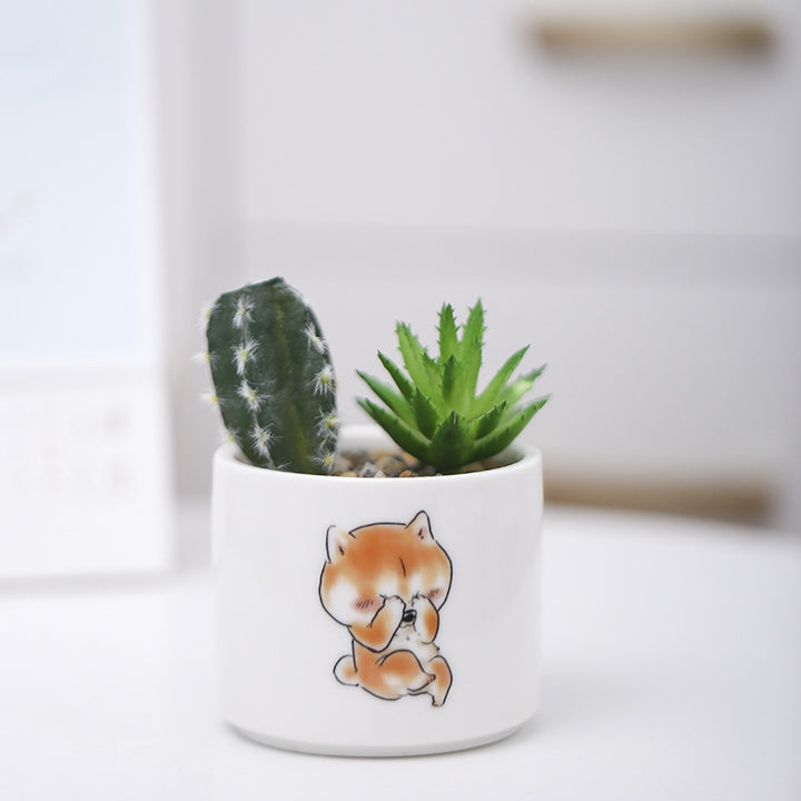 Cute Animal-Themed Succulent Planter Stornfeild