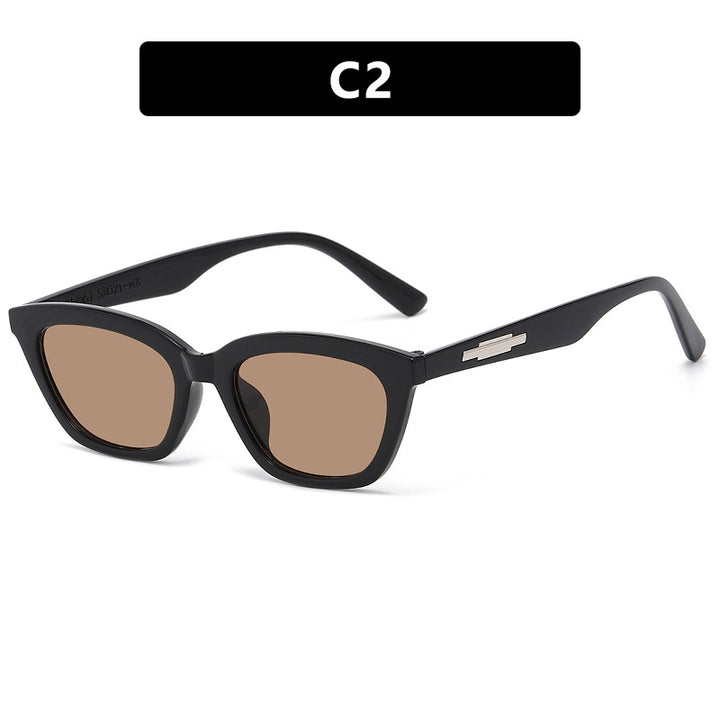 Women's trendy sunglasses in elegant cat-eye design with narrow frames Stornfield