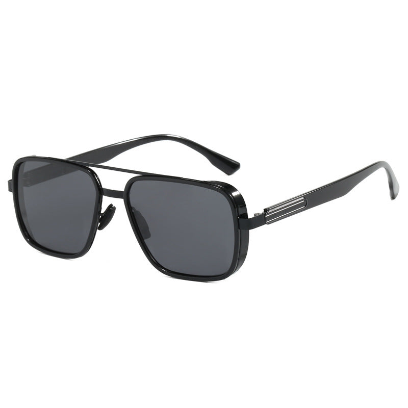 Ladies elegant square sunglasses with high-quality metal frame Stornfield