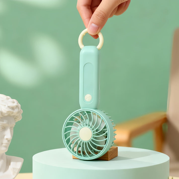 Women's Portable Hand Fan with USB Charging Function Stornfield