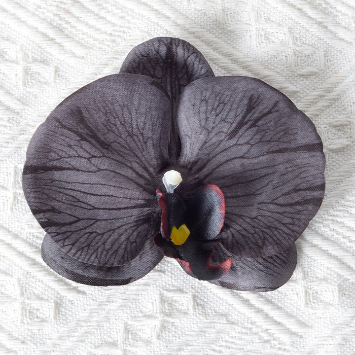 Elegant Artificial Orchid Hair Clip