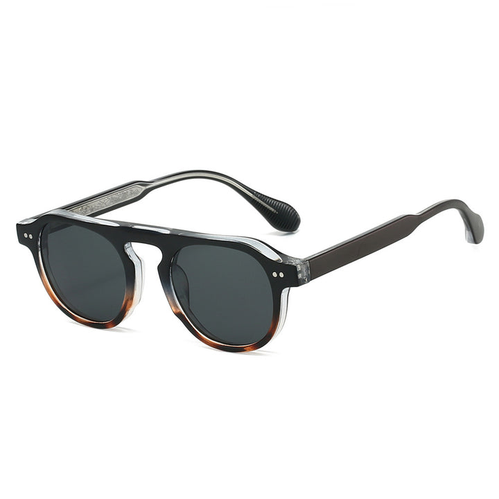 Retro-Inspired Oversized Round Sunglasses Stornfield