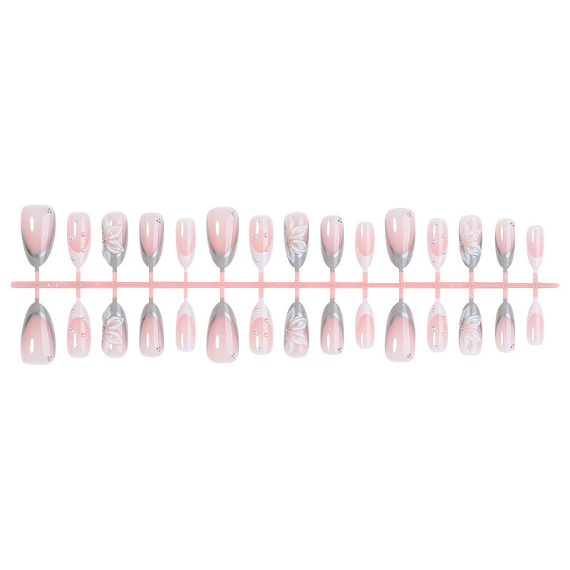 Creative Nail Art Set with Elegant Jewelry Accents Stornfield