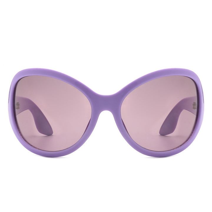 Ladies sunglasses in a stylish butterfly design with UV protection and wide frame Stornfield