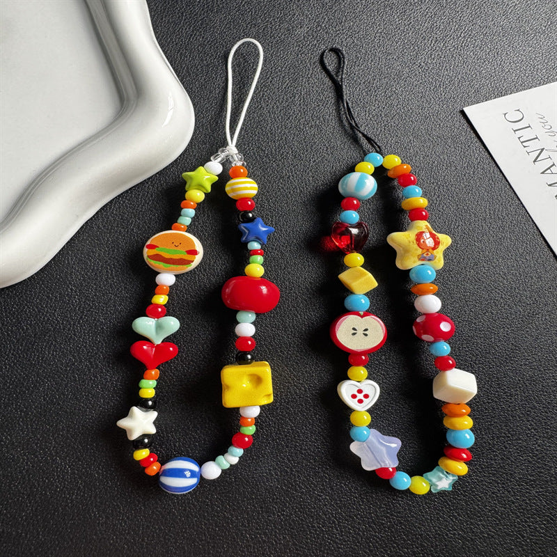 Playful Themed Beaded Eyewear Holder Stornfield