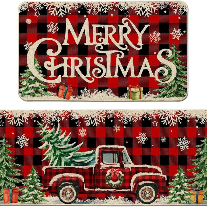 Festive Welcome Door Mat Stornfield