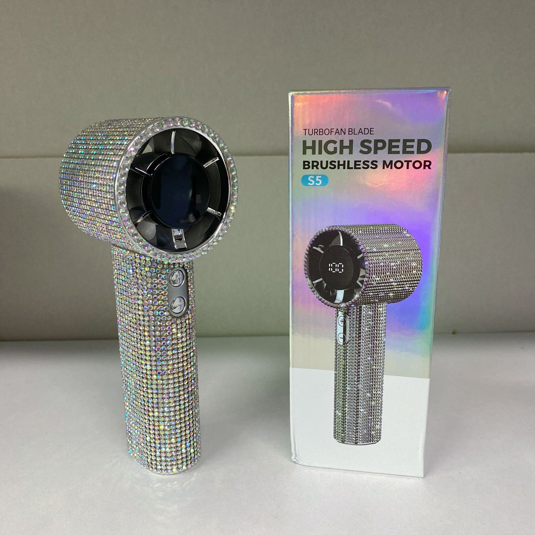 Women's High-Performance Handheld Hair Dryer with Brilliant Accents Stornfield