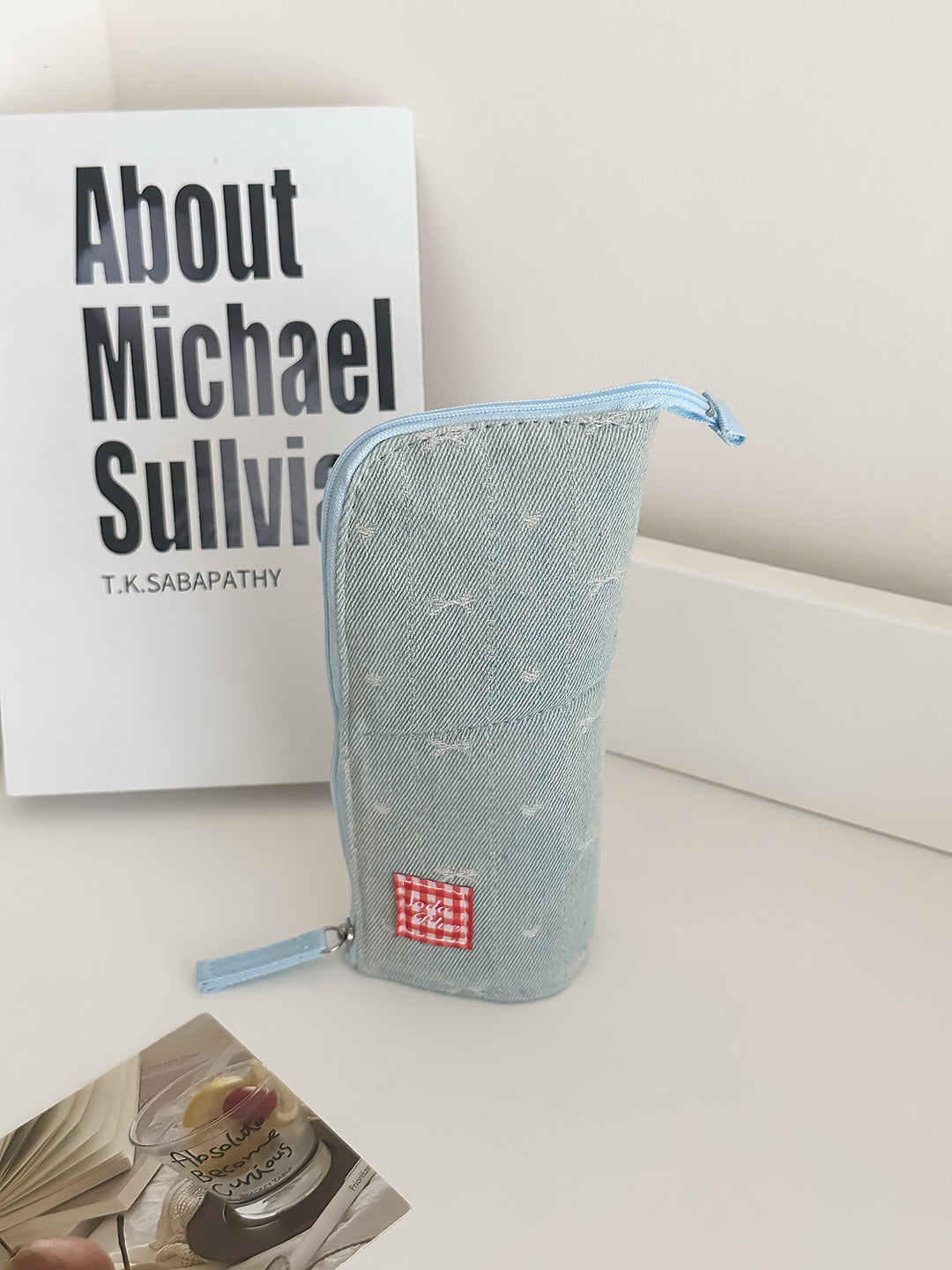 Denim Pencil Case