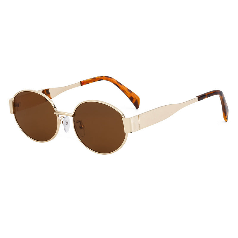 Ladies fashionable sunglasses in elegant oval design Stornfield