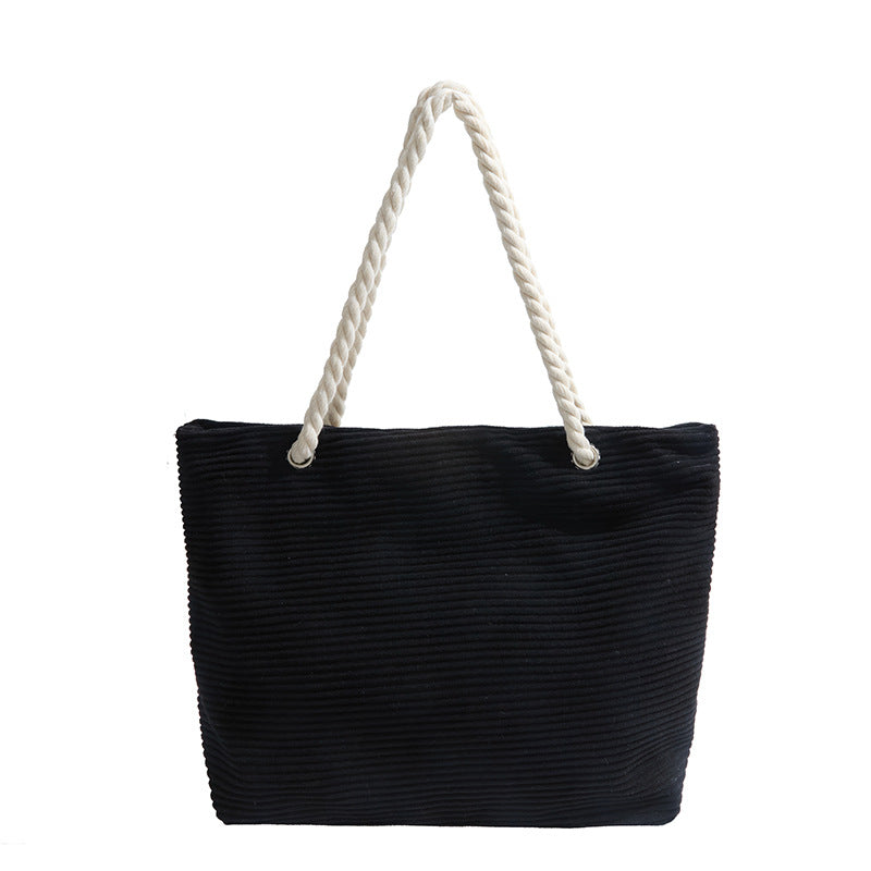 Stylish Textured Beach Tote Stornfield
