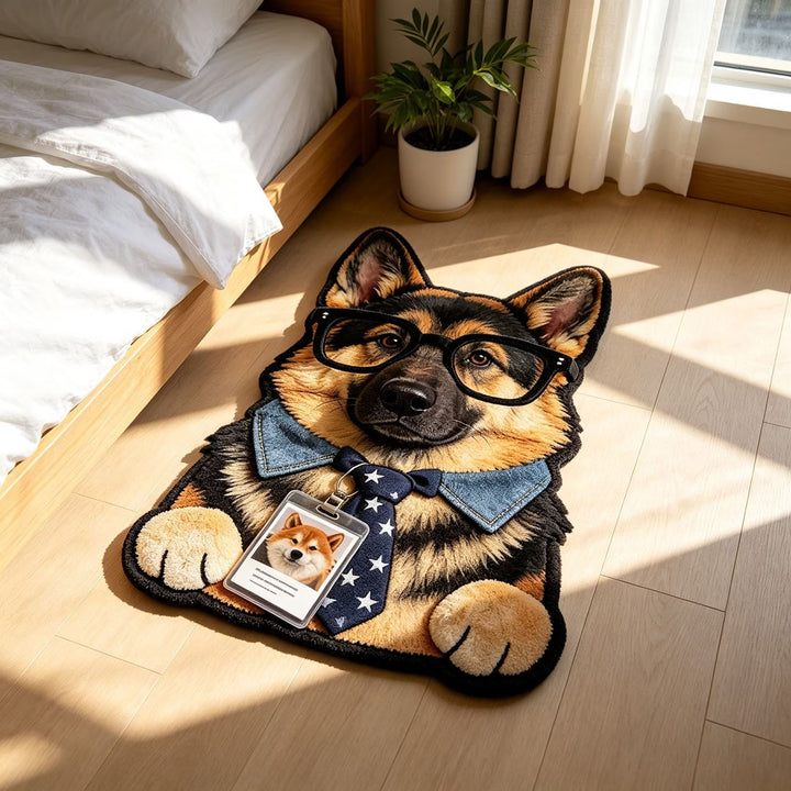 Cat Art Themed Decorative Mat