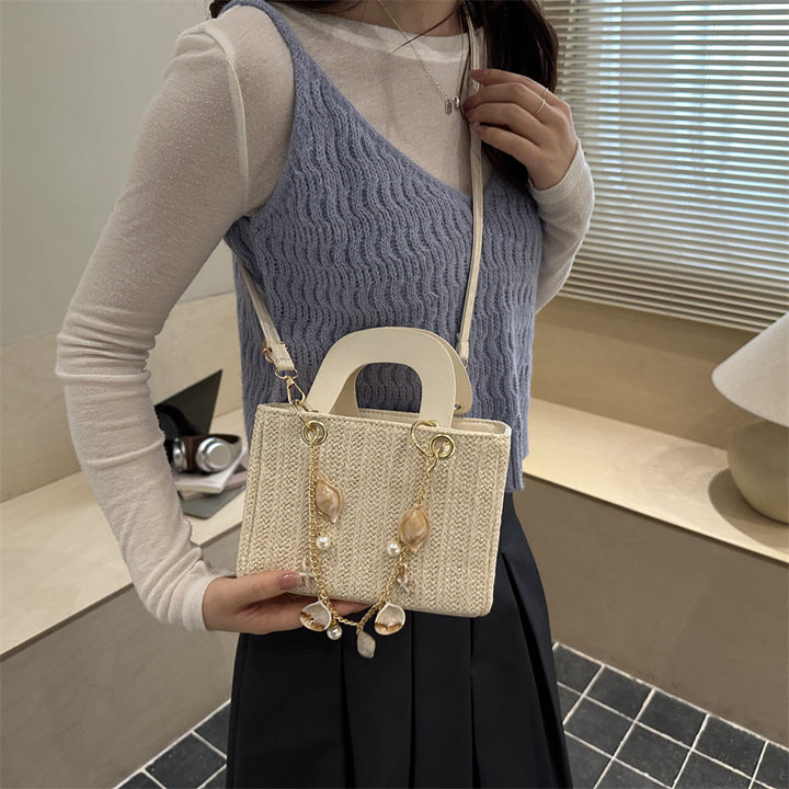 Handcrafted Textured Mini Shoulder Bag