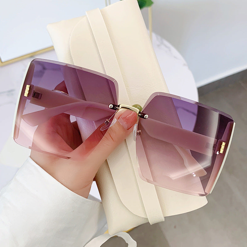 Women's oversized square sunglasses with UV protection Stornfield