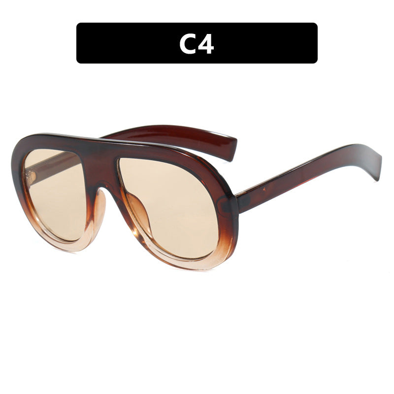 Ladies oversized sunglasses in futuristic design Stornfield