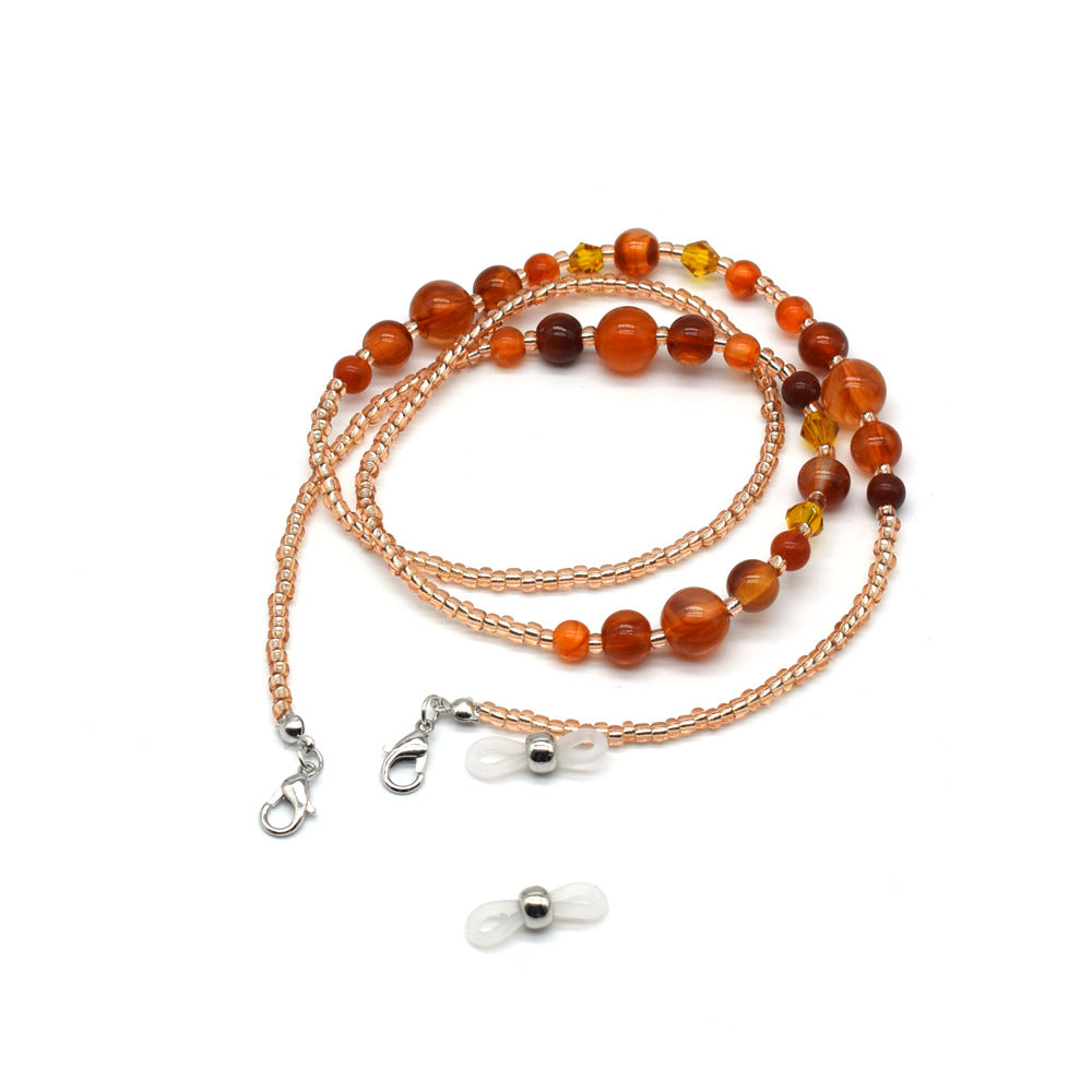 Handcrafted Beaded Eyewear Retainer Chain Stornfield
