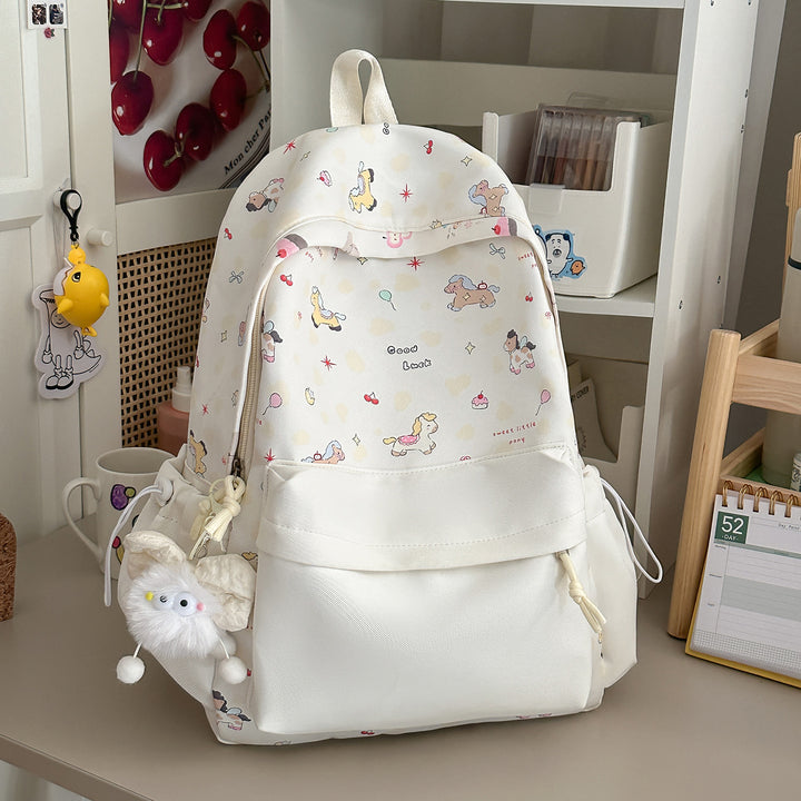 Cute Character Print Backpack Stornfield 1791205506