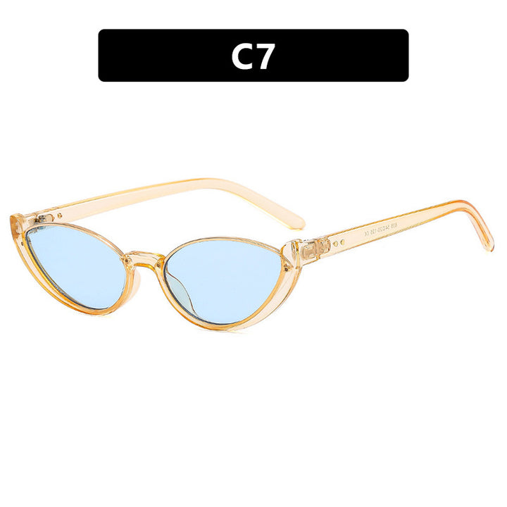 Women's Cat-Eye Sunglasses with Mirrored Lenses and Elegant Frame Stornfield