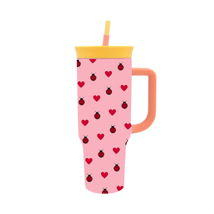 Women's Stylish Drink Cup with Practical Straw Stornfield