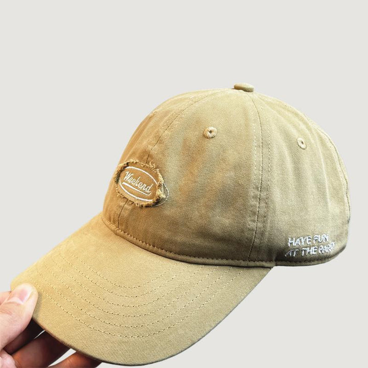 Men's Casual Distressed Embroidered Baseball Cap Stornfield