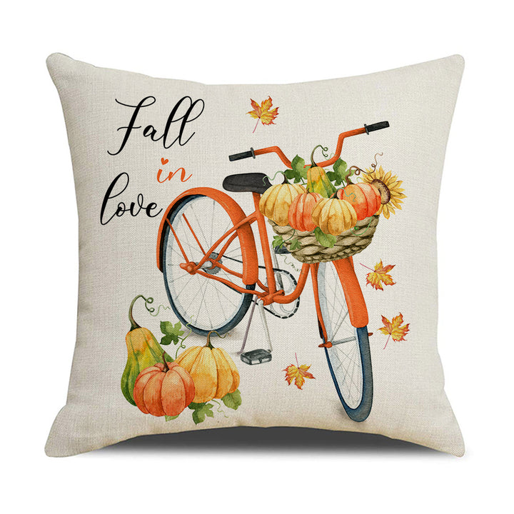 Women's pillowcase with autumn pumpkin design Stornfield