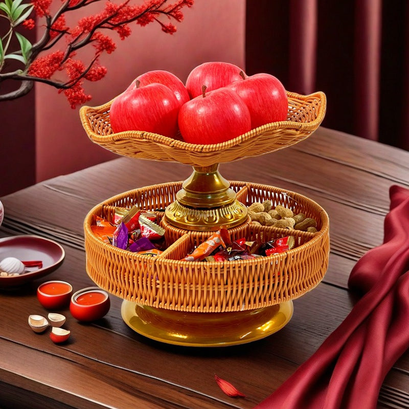 Ladies fruit bowl with multiple compartments Stornfield