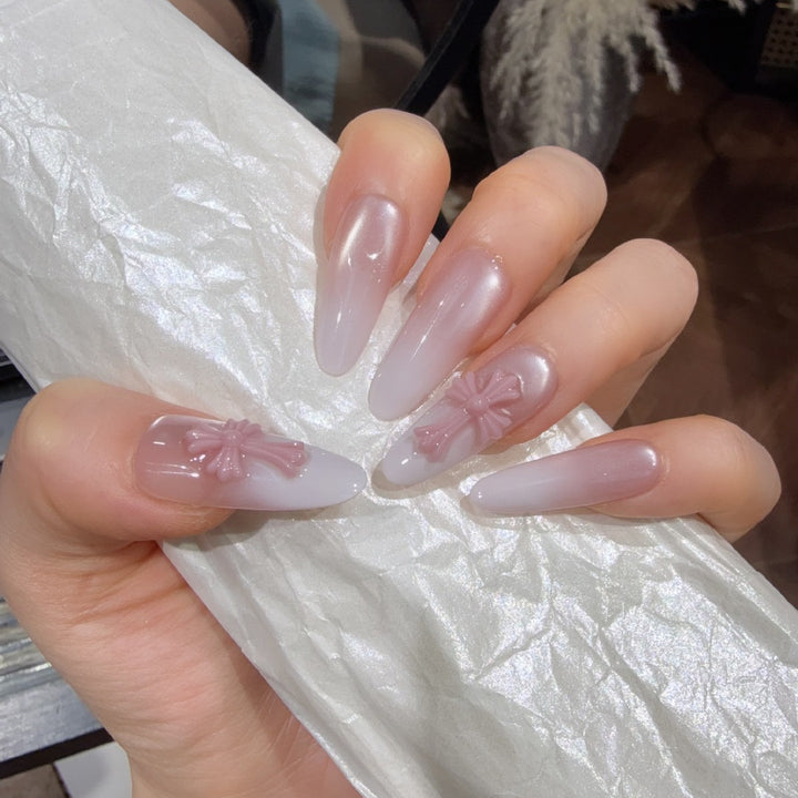 Elegant Acrylic Press-On Nails Stornfield