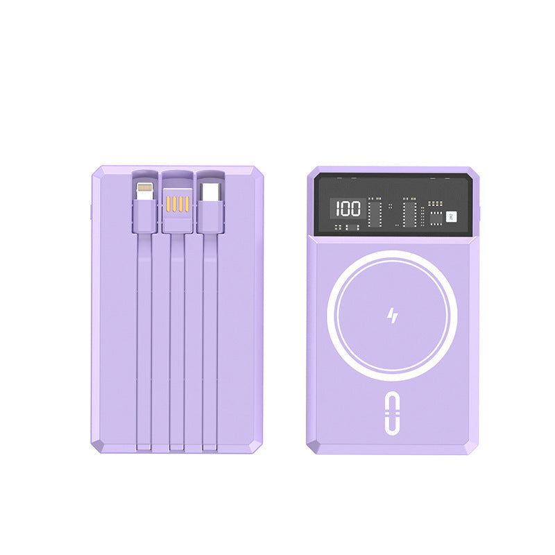 Power bank with integrated light and fast charging functions Stornfield