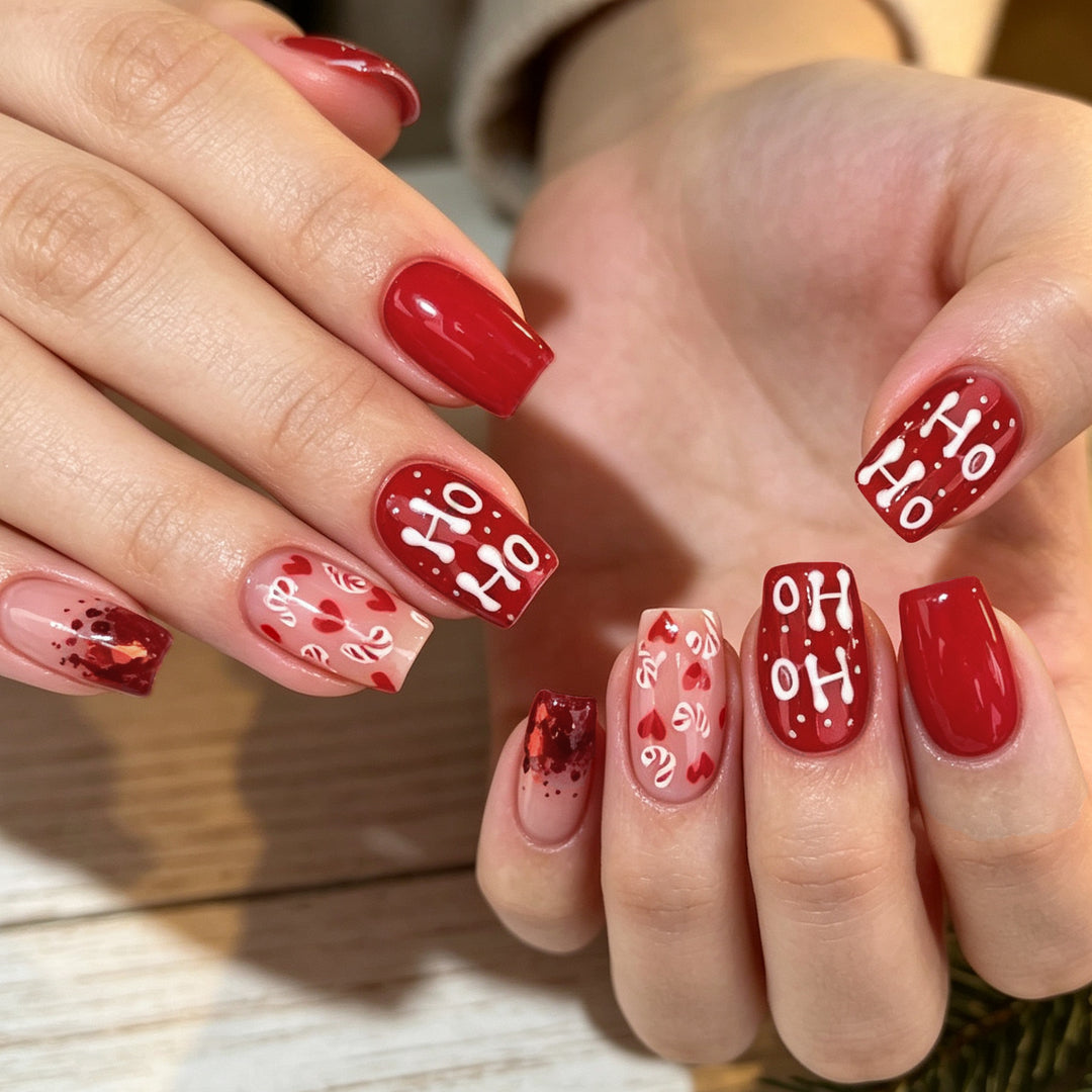 Creative Holiday Nail Art Design Stornfield