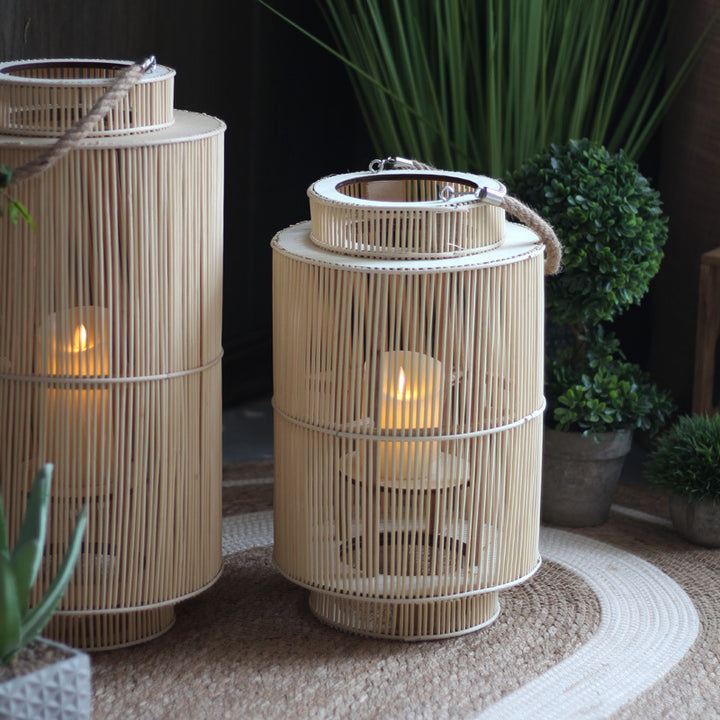 Decorative Rattan Lantern Stornfield