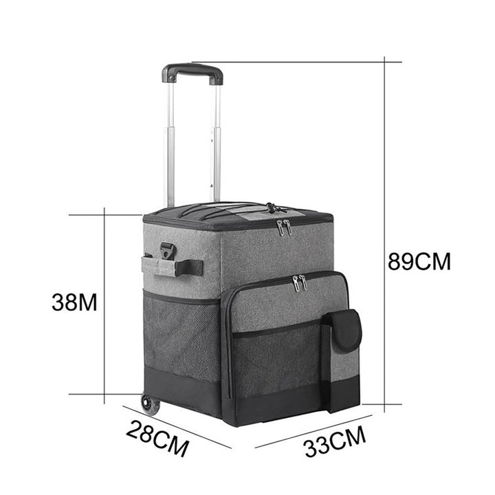 Women’s cooler trolley with expandable storage Stornfield
